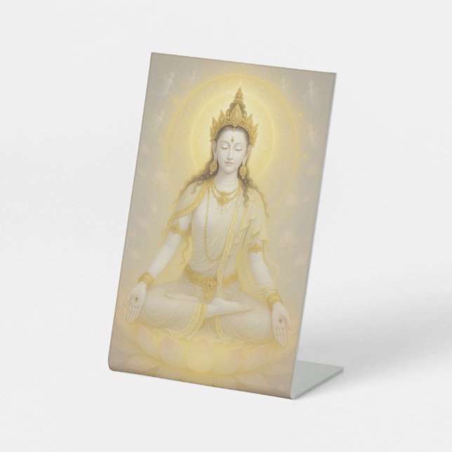 Signe De Table White Tara (Recto)