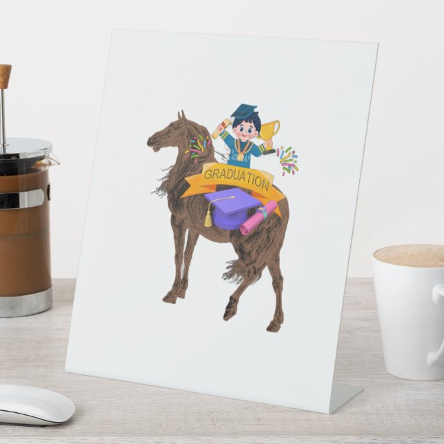 Signe De Table Wild Spirit Graduation – Proud Graduate Celebratio (In SItu)