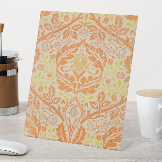 Signe De Table William Morris Golden Bough Tapestry Motif (In SItu)