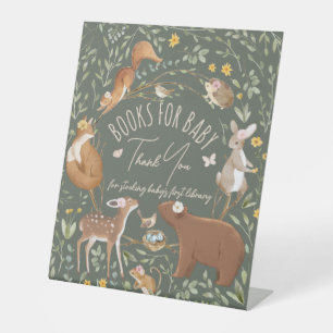 Signe De Table Woodland Animals Forest Friend Books for Baby Sign