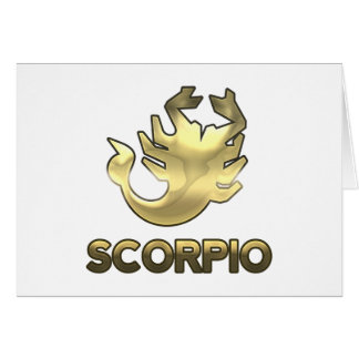 Signe de zodiaque de Scorpion - édition de vieil