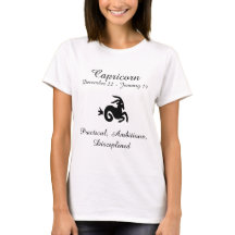 Signe de zodiaque : T-shirt de Capricorne