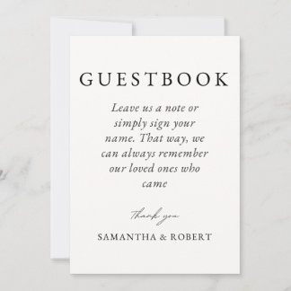 Signe du livre d'or mariage