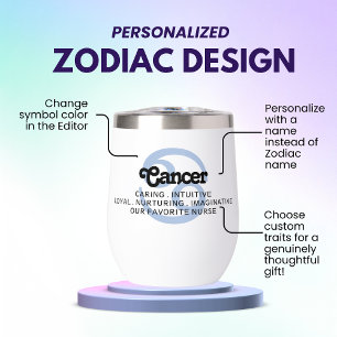 Signe du zodiaque Cancer Traits personnalisés