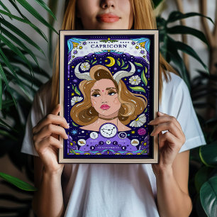Signe du zodiaque Capricorne - Impression ambitieu