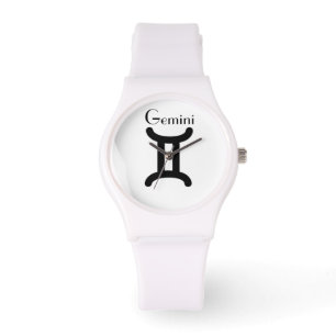 Signe du zodiaque Gémeaux. Montres pour dames.