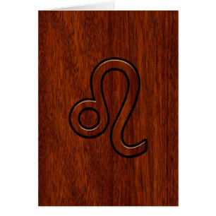 Signe du zodiaque Lion dans un décor de style en b