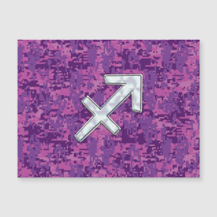 Signe du zodiaque Sagittaire Fuchsia Camouflage nu
