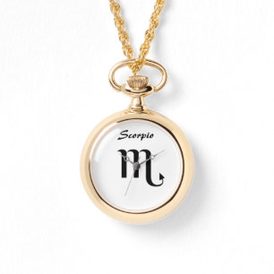 Signe du zodiaque Scorpion. Montres pour dames.