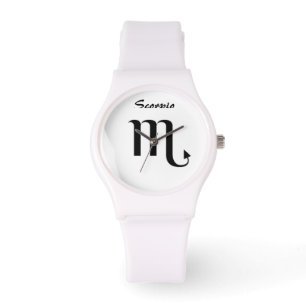 Signe du zodiaque Scorpion. Montres pour dames.