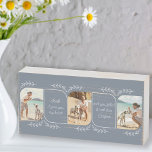 Signe En Bois Chien Papa 3 Vertical Photo Aimer Mots Personnalis<br><div class="desc">Un cadeau de bloc photo en bois pour un père de chien de la meilleure amie de l'homme - ou il est tout aussi facile de personnaliser pour tout autre ami ou relation proche. Le modèle photo affiche 3 de vos photos préférées au format vertical avec des angles arrondis. Écrit...</div>