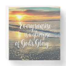 Citation inspirante du lever de soleil chrétien