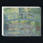 Signe En Bois Claude Monet - Eau Lily étang, Harmonie verte<br><div class="desc">Etang Lily,  Harmonie Verte / Le Bassin aux Nympheas,  Harmonie Verte par Claude Monet en 1899</div>