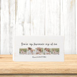 Signe En Bois Collage Couple Photo & Vous Êtes Mon Citation De L<br><div class="desc">Collage Couple Photo & Vous Êtes Mon Citation De La Coupe Du Thé</div>