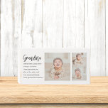 Signe En Bois Collage Photo & Meilleure grand-mère Jamais Meille<br><div class="desc">"Collage Photo & Best Grandma Ever" est un cadeau magnifique et réfléchi que toute grand-mère aimerait recevoir. Ce cadeau unique combine un collage photo personnalisé avec le message chaleureux "Meilleure grand-mère jamais" pour créer un souvenir significatif et personnalisé. Le collage photo peut être customisé avec votre choix de photos, et...</div>