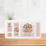 Signe En Bois Collage photos amies | Joyeux cadeau d'anniversair<br><div class="desc">Collage photos amies | Joyeux cadeau d'anniversaire.Faites de l'anniversaire de votre ami extra spécial avec ce cadeau sur mesure avec un collage de vos moments préférés ensemble! Ce cadeau d'anniversaire personnalisé d'inspiration rose est disponible exclusivement sur Zazzle, et c'est la façon parfaite de montrer à votre ami combien ils signifient...</div>