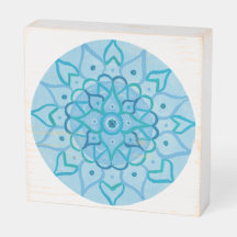 SIGNE EN BOIS DE Mandala