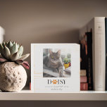 Signe En Bois Empreintes de pattes sucrés Personnalisé Pet photo<br><div class="desc">Ce panneau commémoratif est le moyen parfait d'express un souvenir d'une personne aimée par la fureur à jamais être oubliée. Belle citation avec empreinte de patte ajouté au nom de votre animal de compagnie (peut être déplacé selon les besoins dans l'outil de conception) et votre propre photo. Peut être fait...</div>