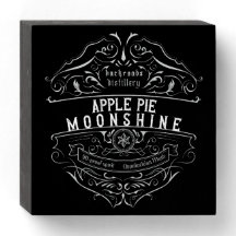 Étiquette de Moonshine des Appalaches