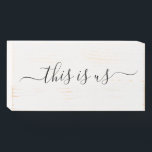 Signe En Bois Ferme c'est nous Bois Panneau boîte<br><div class="desc">Plus de décor de ferme dans le magasin Little Bayleigh!</div>