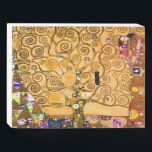 Signe En Bois Gustav Klimt Arbre de vie<br><div class="desc">Panneau en bois avec la fresque murale de Gustav Klimt, L’arbre de vie, La Frieze Stoclet (1905-1911). Il se compose de trois mosaïques : The Expectation, Knight et The Embrace. Une belle femme, un arbre doré et deux amants dans une étreinte sont représentés. Un cadeau merveilleux pour les amateurs d'Art...</div>