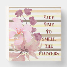 Joli Bleu Coloré Floral rayé