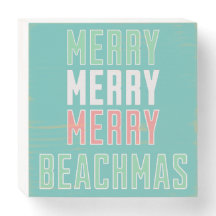 Joyeux Beachmas - Décor de vacances sur la côte