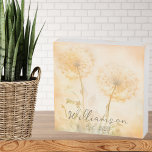 Signe En Bois Monogramme rustique Dandelion<br><div class="desc">Ajoutez une touche d'élégance artistique à vos espaces de vie avec ce panneau de boîte en bois personnalisé à pandelier rustique. Laissez la beauté de la nature et le sentiment de personnalisation égayer votre maison et votre coeur. Créez une atmosphère chaleureuse et accueillante qui reflète votre style unique et votre...</div>