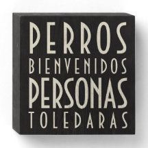 Perros Bienvenidos Personas Toleradas