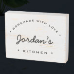 Signe En Bois Personnalisé fait maison avec amour Ma cuisine Rus<br><div class="desc">Découvrez notre enseigne personnalisée "Maison faite avec amour" Cuisine Rustique Boite en Bois, un ajout charmant et personnalisable à votre décor de cuisine ou un cadeau chaleureux pour les amateurs de cuisine. Keepsaké customisé : Ce panneau en bois rustique peut être personnalisé avec votre nom, en faisant un gardien chéri...</div>