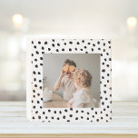 Signe En Bois Photo de famille moderne et points noirs Beauté Ca<br><div class="desc">Photo de famille moderne et points noirs Beauté Cadeau</div>