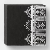 SYMBOLE Motif Palestinien EN BOIS