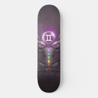 SIGNE GEMini Zodiac Sept Chakras Skateboard
