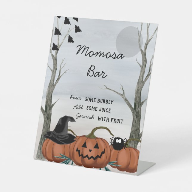 SIGNE Halloween Momosa Bar, Baby shower Halloween (Recto)