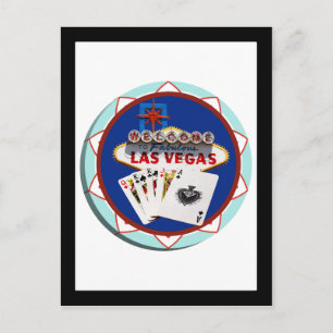 Signe Las Vegas & Cartes Poker Chip