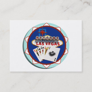 Signe Las Vegas & Cartes Poker Chip