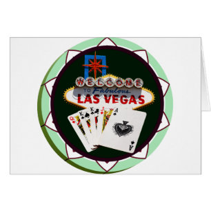 Signe Las Vegas & Cartes Poker Chip