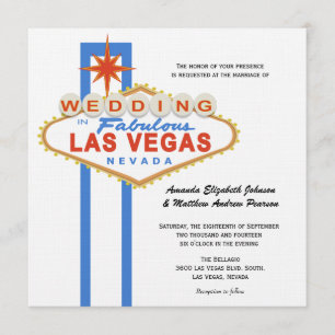 Signe Las Vegas Destination Wedding Invitation