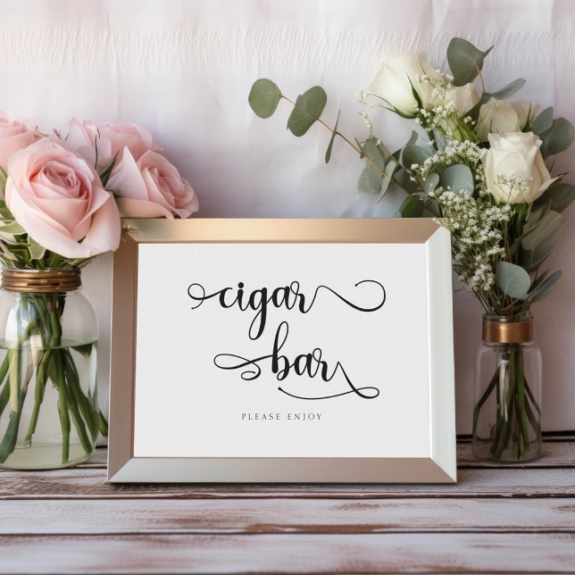 SIGNE Mariage de calligraphie noir blanc (Créateur téléchargé)