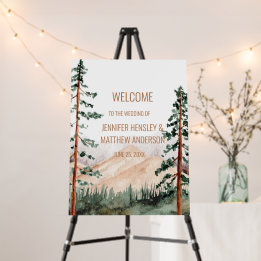 SIGNE Mariage extérieur Rustique Mountain Landcape