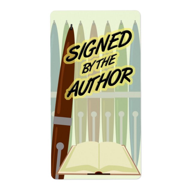 Signé par les Étiquettes de l'auteur (Devant)