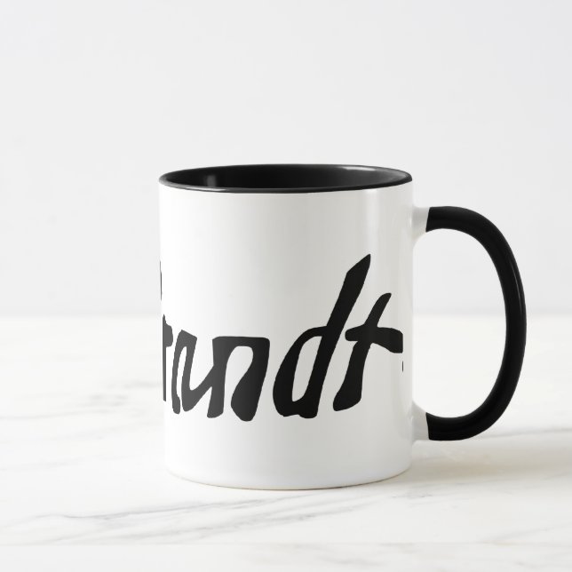 Signé par Rembrandt Mug (Droite)