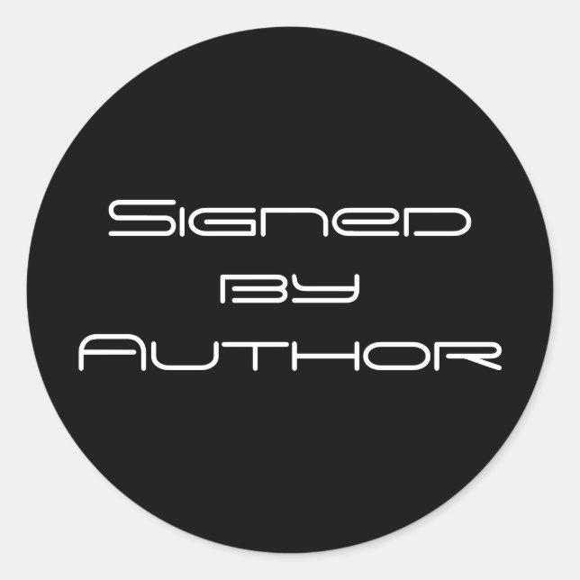 Signé par Stickers Auteur (Devant)
