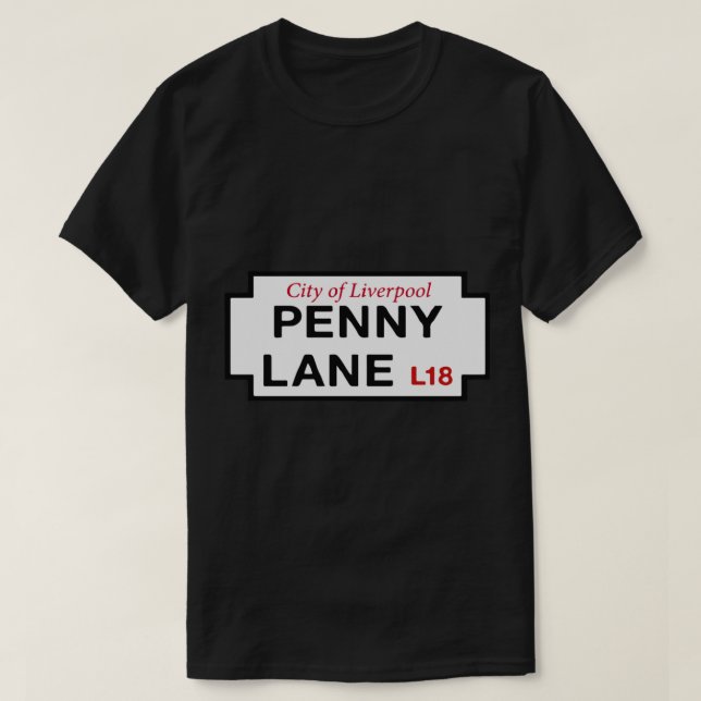 SIGNE Penny Lane T-shirt classique (Design devant)