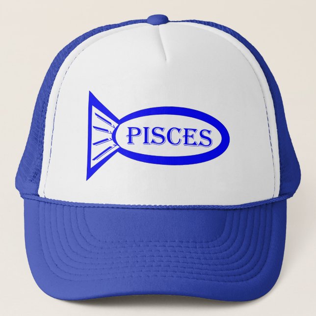SIGNE PISCES Étoile Casquette de poisson (Devant)