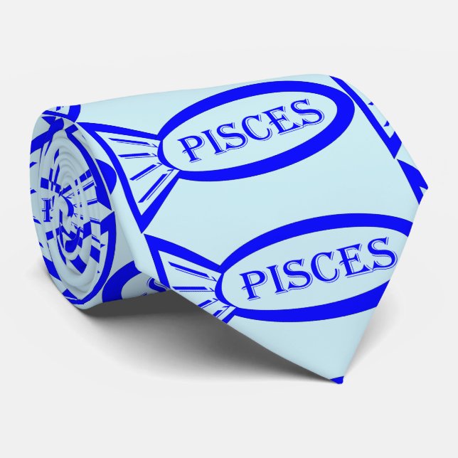 SIGNE Pisces Étoile Cravate poisson (Roulé)