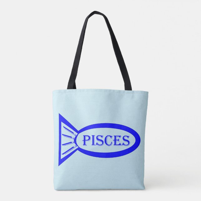 SIGNE PISCES Étoile Sac fourre-tout poisson (Dos)