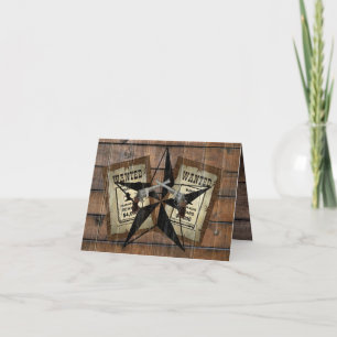 SIGNE Recherché Rustique Texas Star Western Double