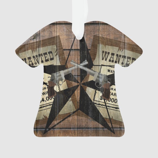 SIGNE Recherché Rustique Texas Star Western Double (devant)