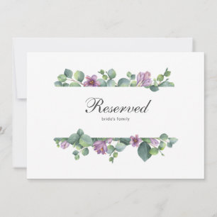 SIGNE RÉSERVÉ Mariage de feuillage Eucalyptus